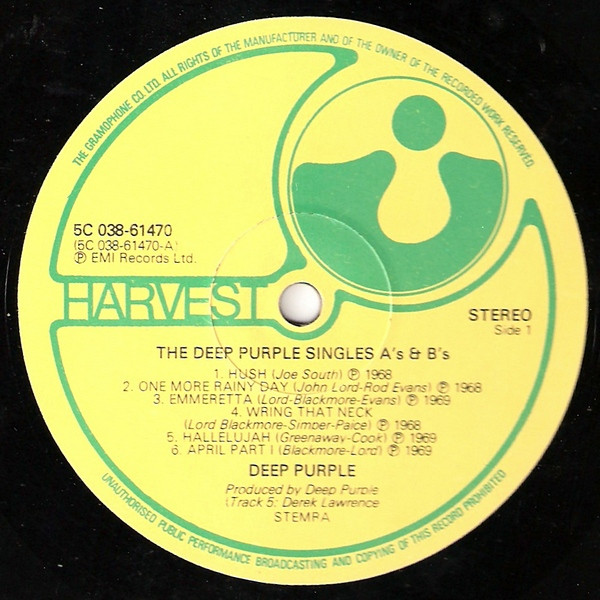 The Deep Purple Singles A's & B's