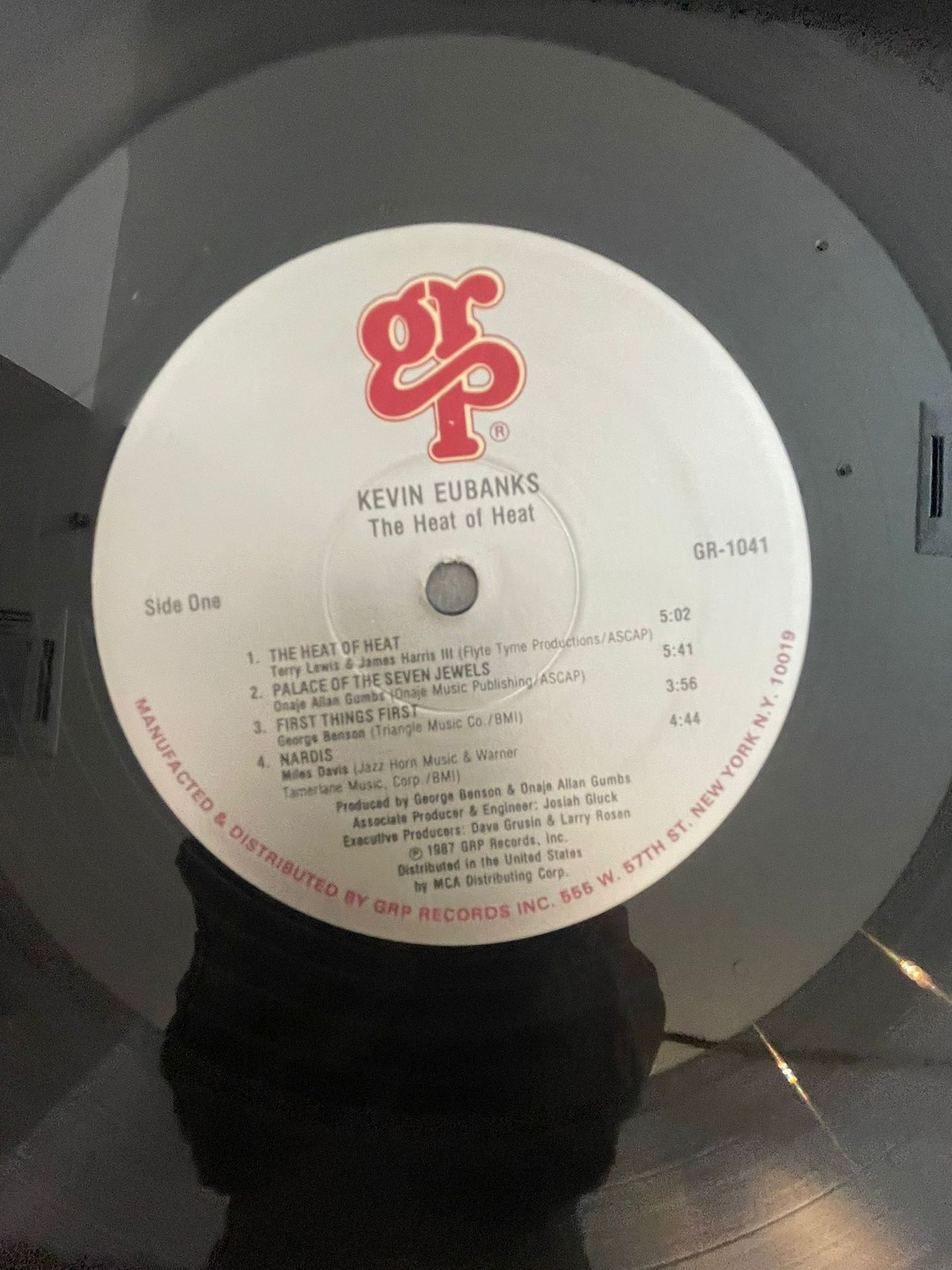 Kevin Eubanks - The Heat Of Heat | GRP (GR 1041) - 4 Kevin Eubanks - The Heat Of Heat | GRP (GR 1041) - 4