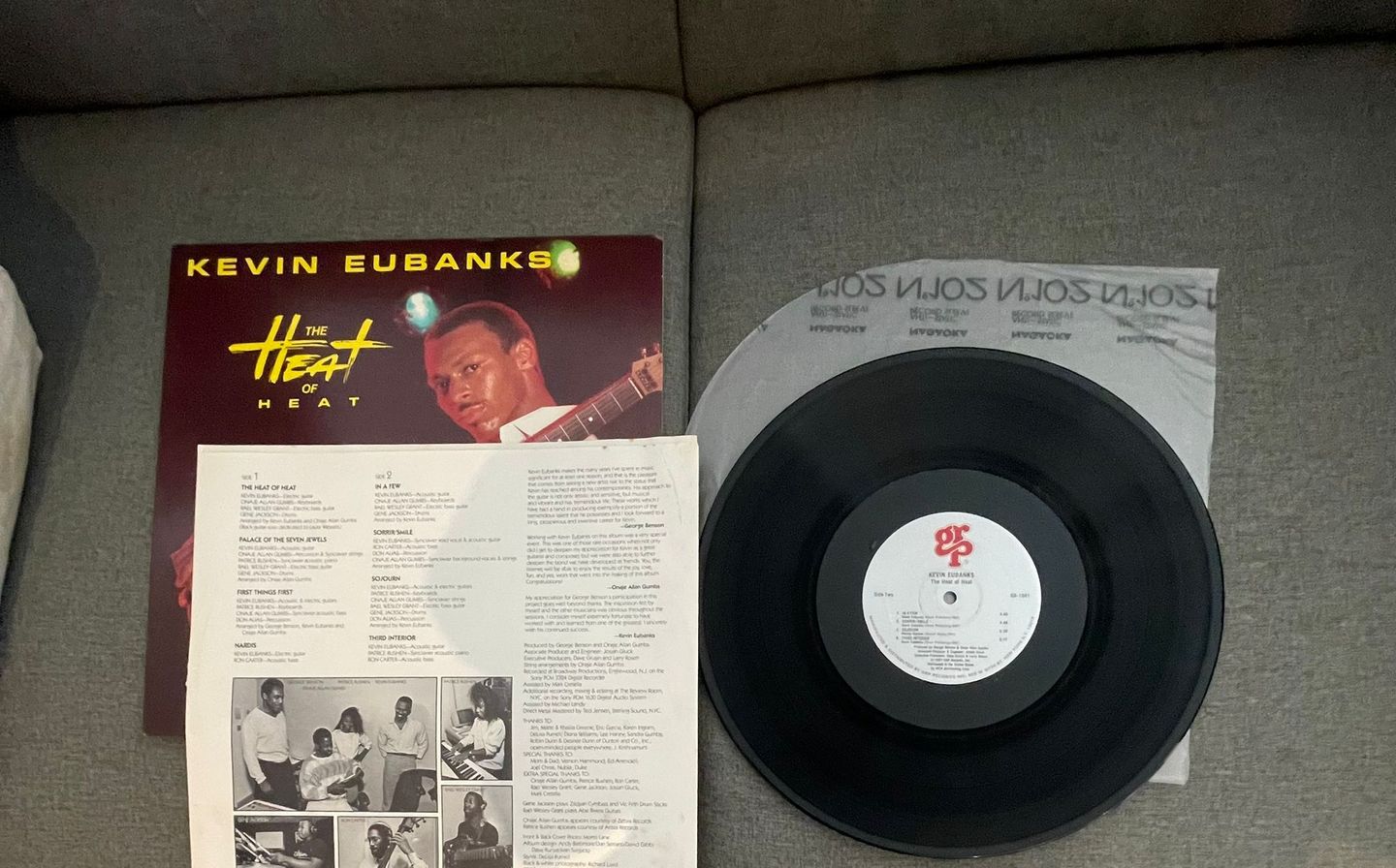 Kevin Eubanks - The Heat Of Heat | GRP (GR 1041) - 3 Kevin Eubanks - The Heat Of Heat | GRP (GR 1041) - 3