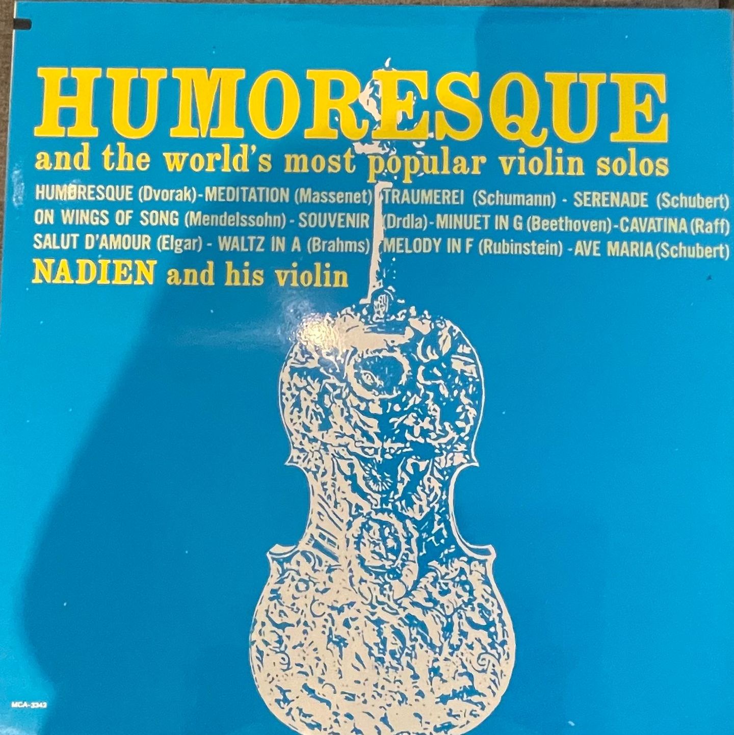 Nadien - Humoresque Nadien And His Violin | MCA Records (MCA-3342)