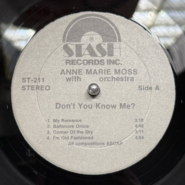 Anne Marie Moss - Don't You Know Me? | Stash Records Inc. (ST-211) - 3 Anne Marie Moss - Don't You Know Me? | Stash Records Inc. (ST-211) - 3