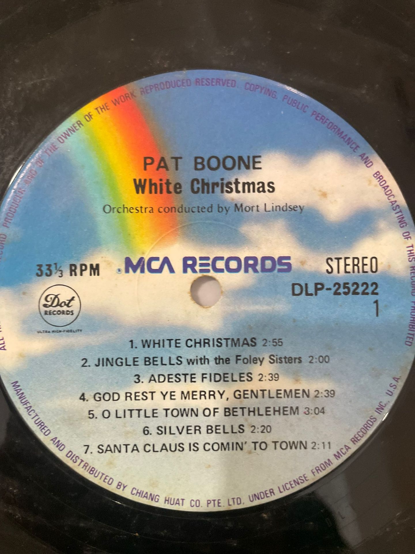 Pat Boone - White Christmas | Dot Records (DLP 25222) - 4