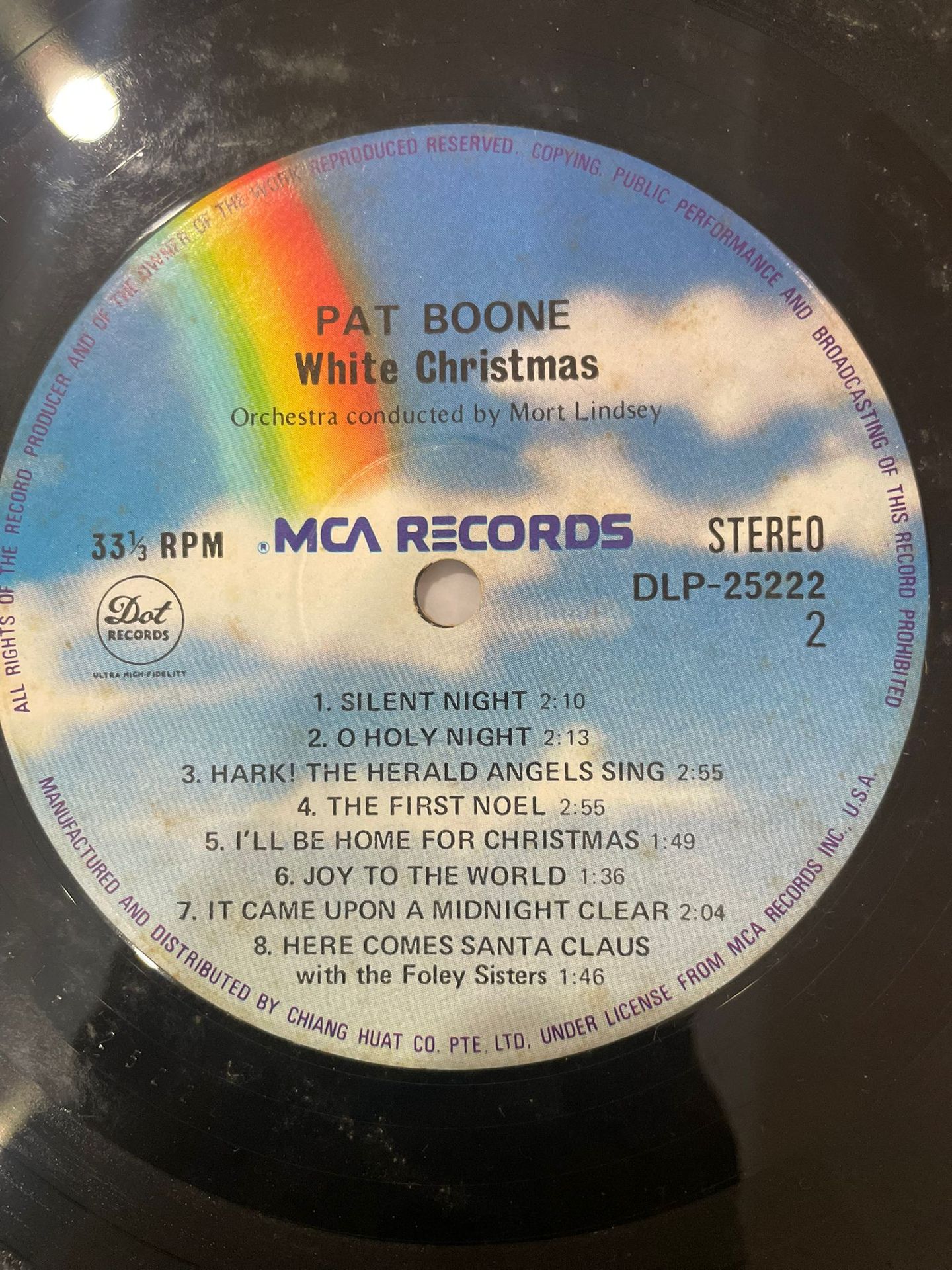 Pat Boone - White Christmas | Dot Records (DLP 25222) - 5