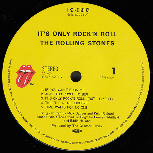 It's Only Rock 'N Roll