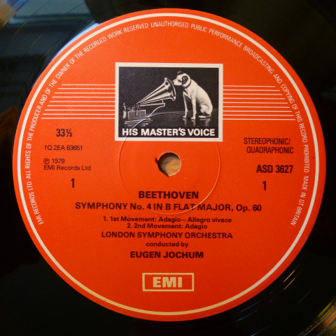 Symphony No. 4 / Leonore Overture No. 3