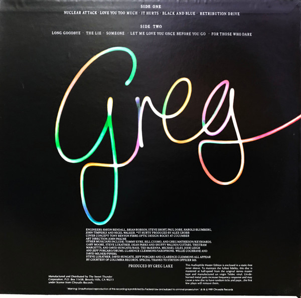 Greg Lake