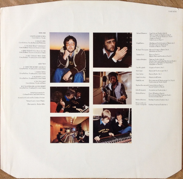Gerry Rafferty - Night Owl | United Artists Records (UAK 30238) - 6