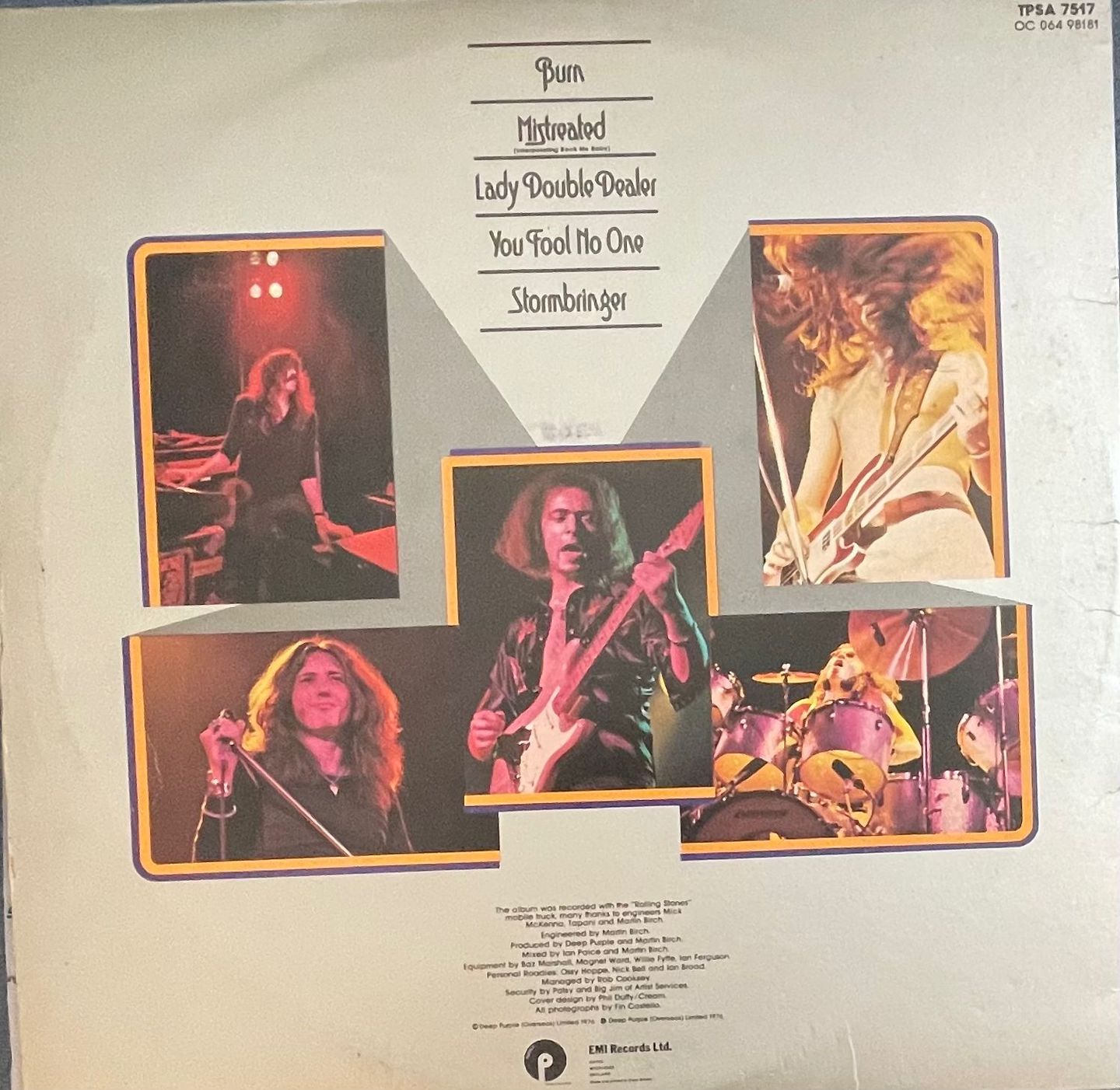 Deep Purple - Made In Europe | Purple Records (TPSA 7517) - 2