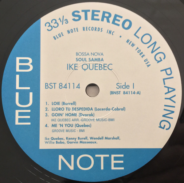 Ike Quebec - Bossa Nova Soul Samba | Classic Records (ST-84114) - 3