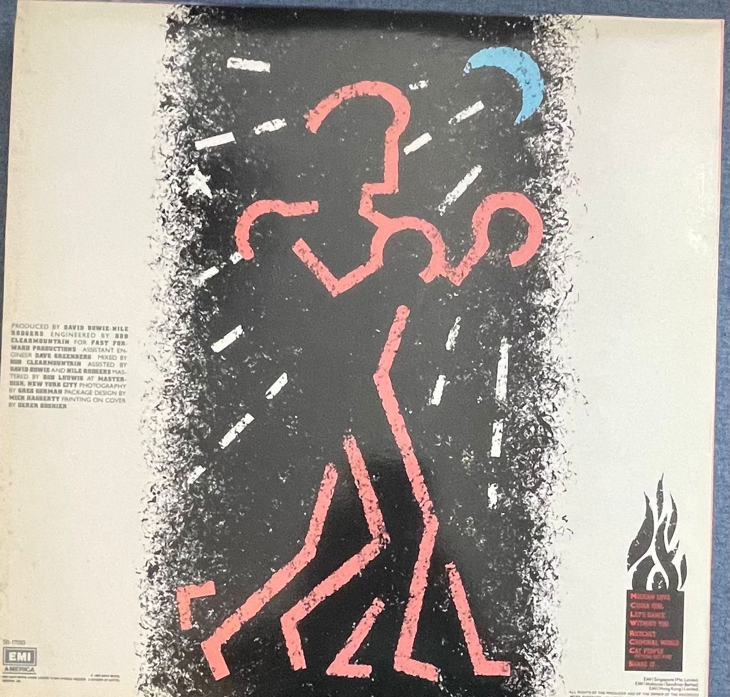 David Bowie - Let's Dance | EMI America (SO-17093) - 2