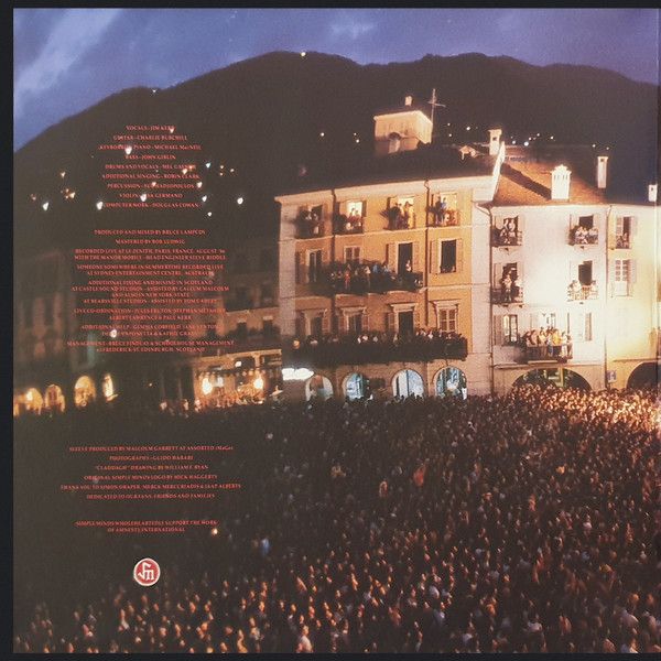 Simple Minds - Live In The City Of Light | Virgin (303 067-420) - 4 Simple Minds - Live In The City Of Light | Virgin (303 067-420) - 4