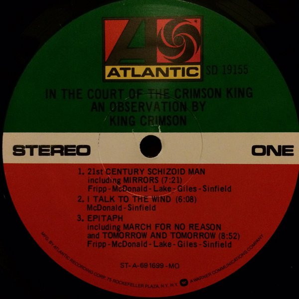 In The Court Of The Crimson King (An Observation By King Crimson)