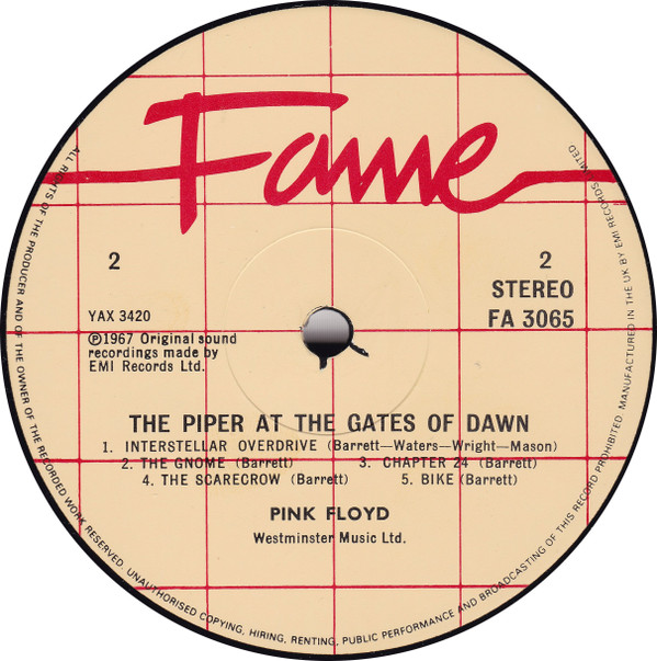 The Piper At The Gates Of Dawn