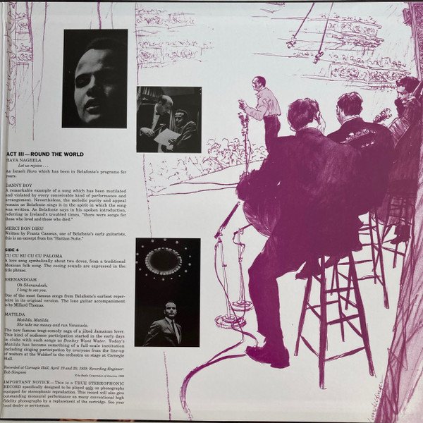 Belafonte At Carnegie Hall: The Complete Concert