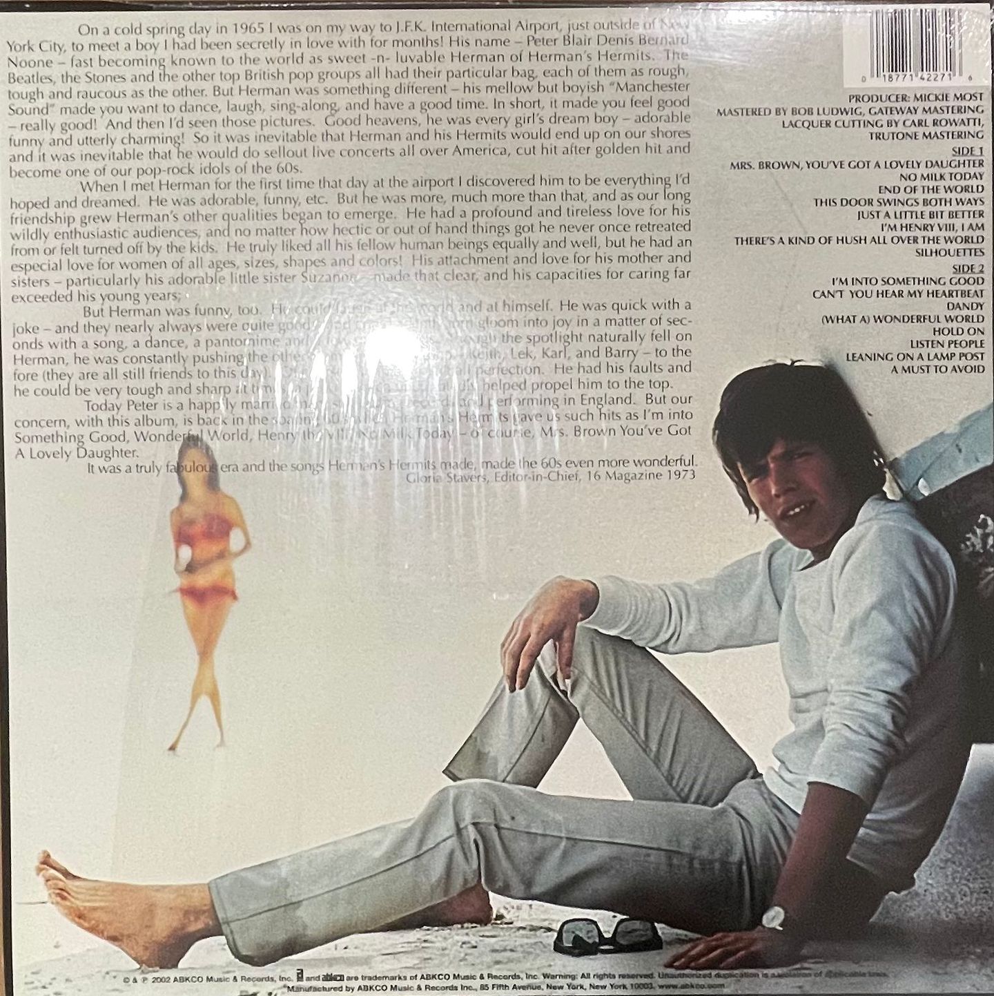 Herman's Hermits - Their Greatest Hits | ABKCO (4227-1) - 2 Herman's Hermits - Their Greatest Hits | ABKCO (4227-1) - 2