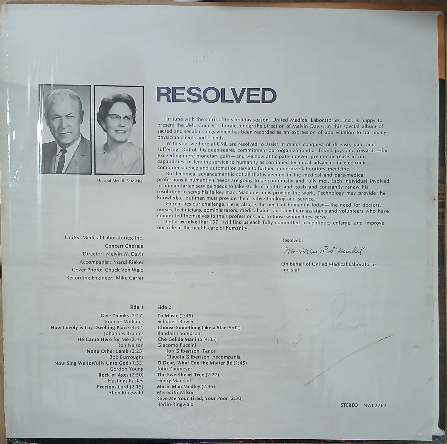 UML Concert Chorale - Resolved | NWI (NWI 2762) - 4 UML Concert Chorale - Resolved | NWI (NWI 2762) - 4