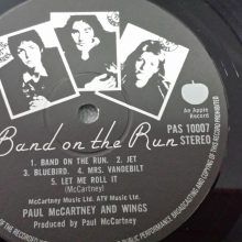 Paul McCartney And Wings - Band On The Run | Apple Records (PAS 10007) - 4