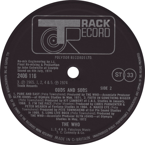 Odds & Sods