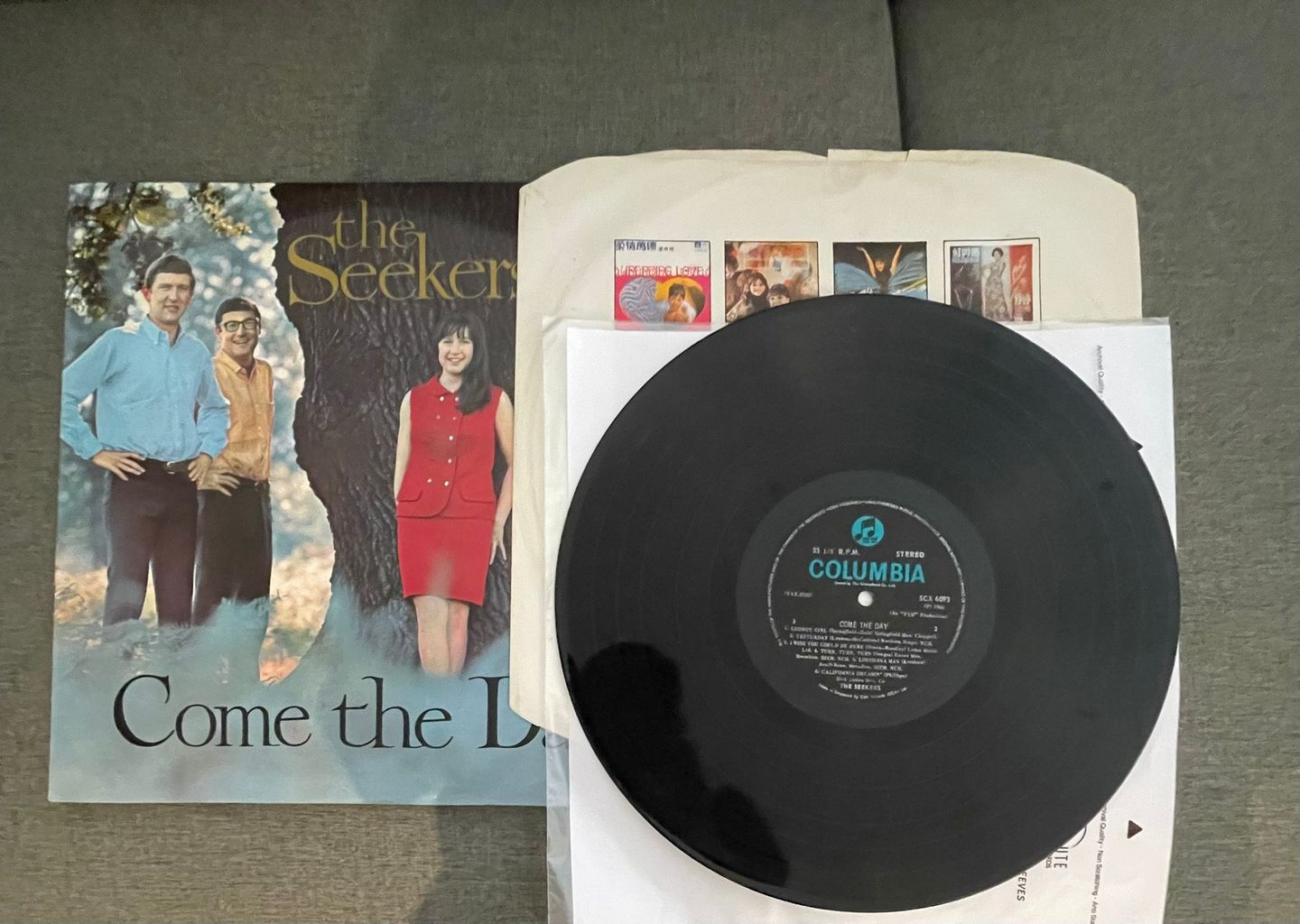The Seekers - Come The Day | Columbia (SCX 6093) - 3 The Seekers - Come The Day | Columbia (SCX 6093) - 3