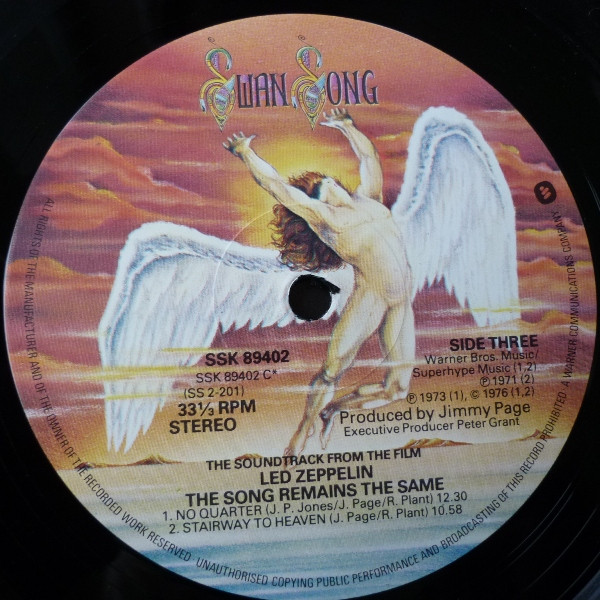 The Soundtrack From The Film The Song Remains The Same