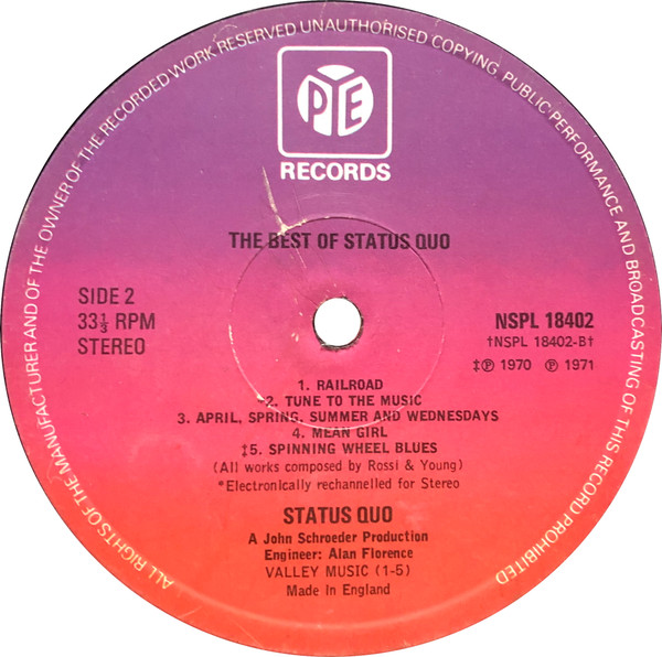 The Best Of Status Quo