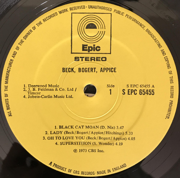 Beck, Bogert & Appice