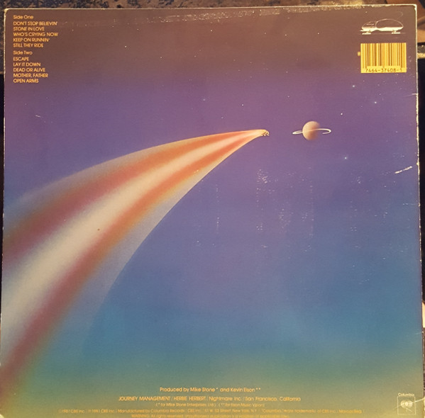Journey - Escape | Columbia (TC 37408) - 2