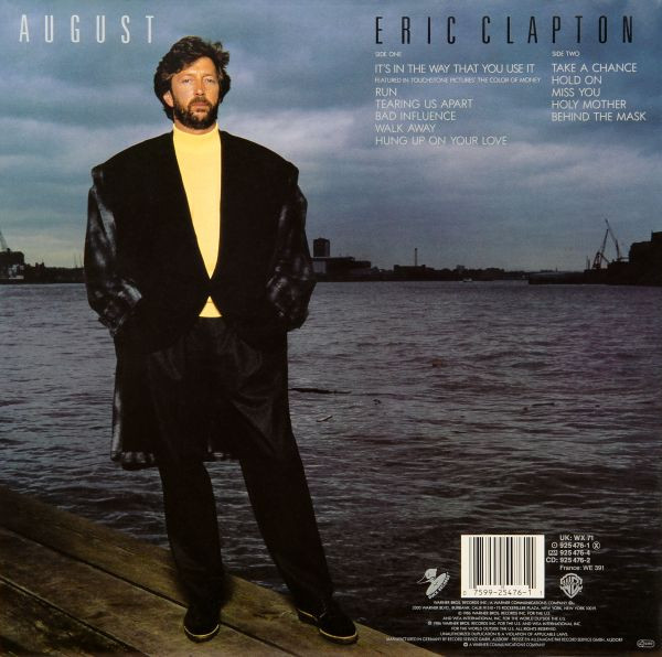 Eric Clapton - August | Duck Records (925 476-1) - 4 Eric Clapton - August | Duck Records (925 476-1) - 4