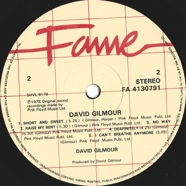 David Gilmour