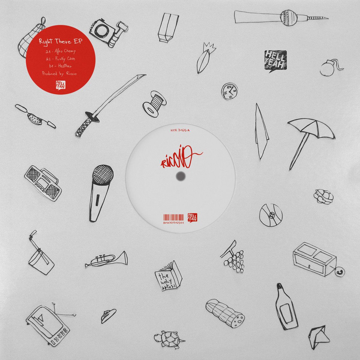 Riccio - Right There EP | Hell Yeah Recordings (HYR7165) - main