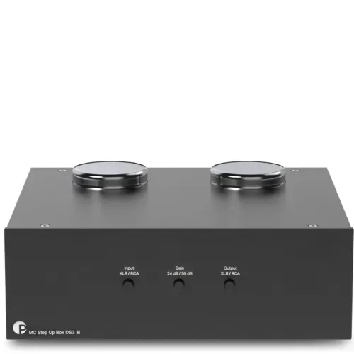 Pro-Ject - Pro-Ject MC Step Up Box DS3 B (Black, შავი) - MC კარტრიჯის ტრანსფორმატორი