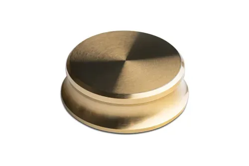 Pro-Ject - Pro-Ject Record Puck Classic Brass Transparent - ფირფიტის სტაბილიზატორი - 2