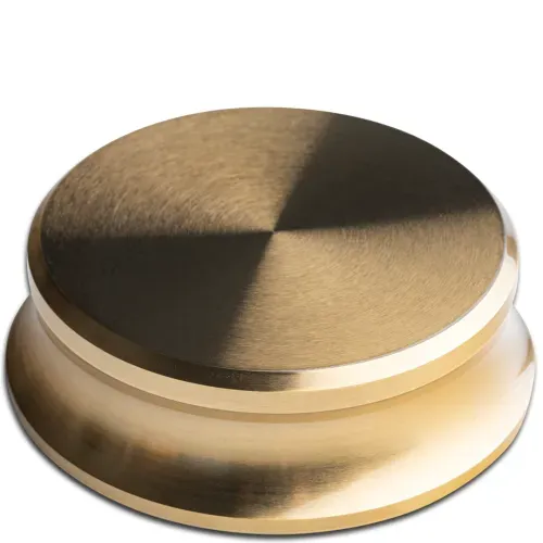 Pro-Ject - Pro-Ject Record Puck Classic Brass Transparent - ფირფიტის სტაბილიზატორი - main