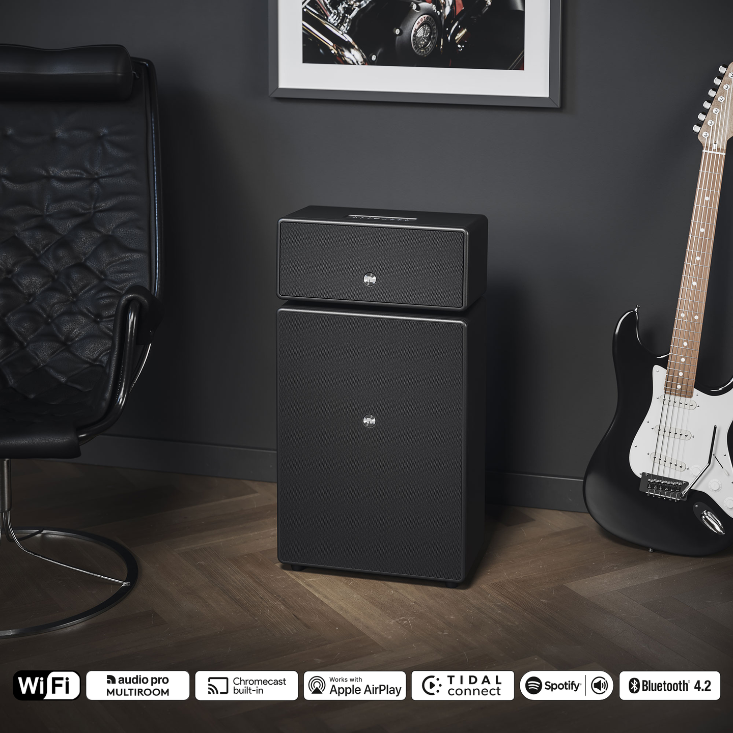 Audio Pro - Audio Pro Drumfire II (Black / შავი) - სპიკერი - 12