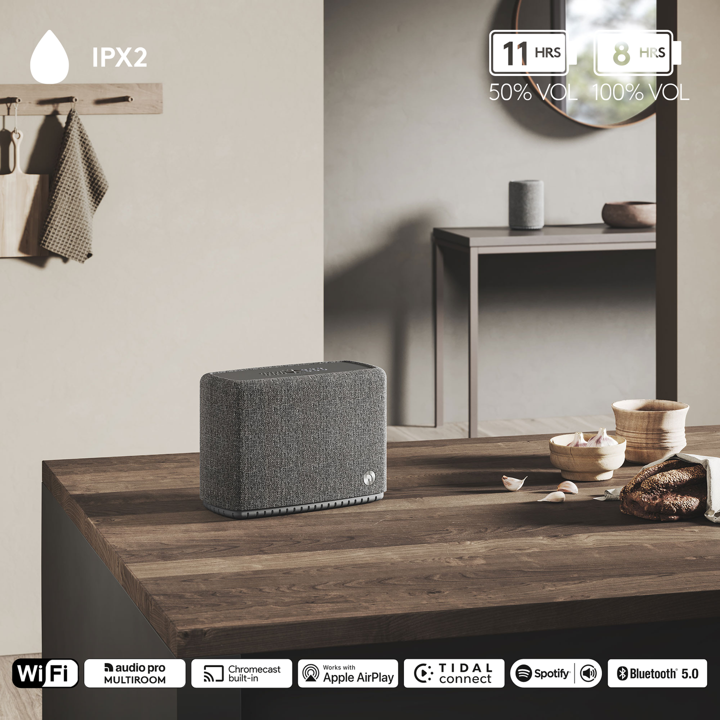 Audio Pro - Audio Pro A15 (Dark Gray / მუქი ნაცრისფერი) - სპიკერი - 22
