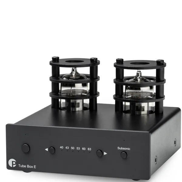 Pro-Ject - Pro-Ject Tube Box E (Black, შავი) - ფონო-პრეგამაძლიერებელი - main
