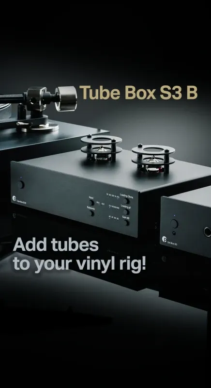 Pro-Ject - Pro-Ject Tube Box S3 B (Black, შავი) - ფონო-პრეგამაძლიერებელი - 2