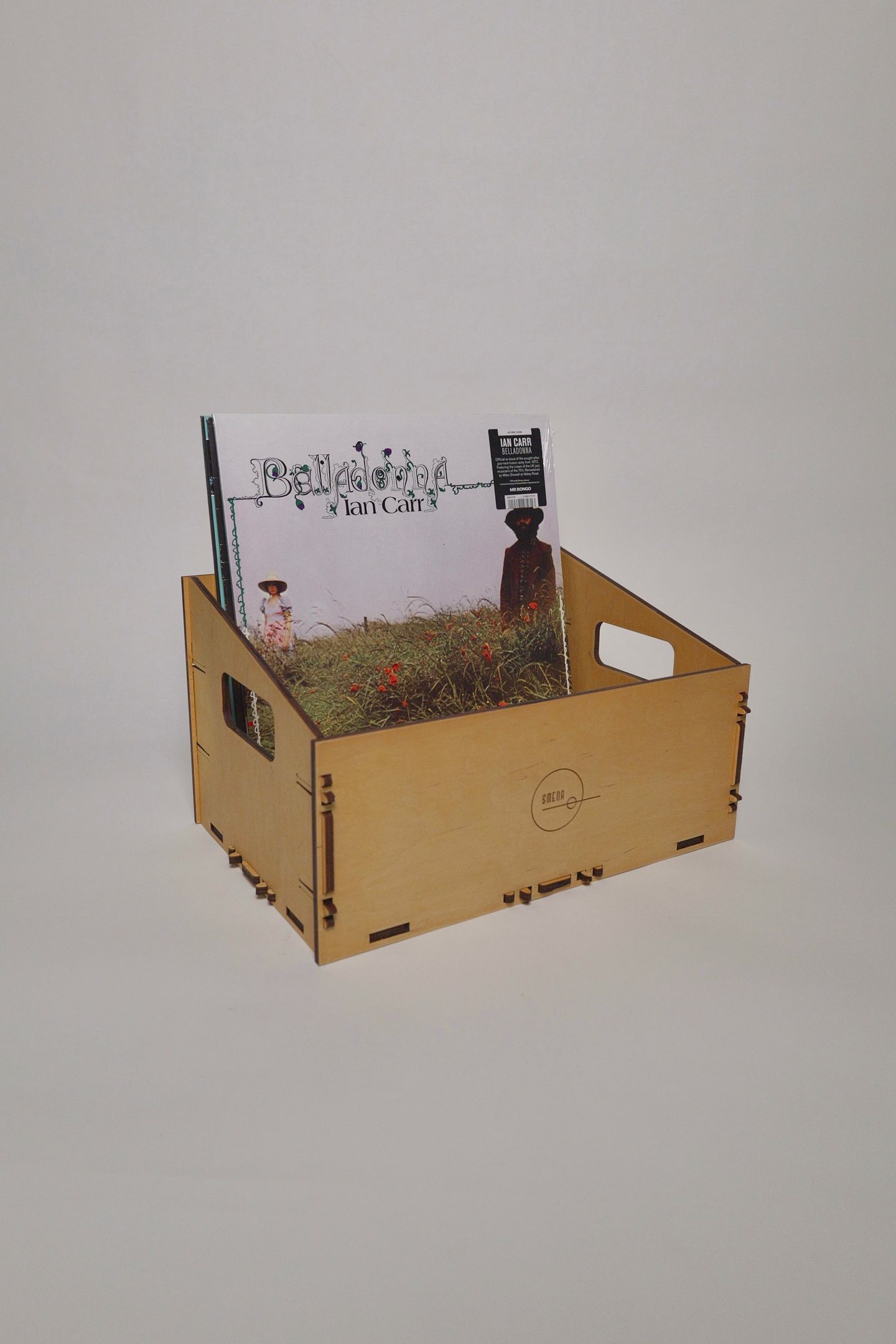 Smena - Smena Vinyl Box (Pine / ფიჭვი) - ფირფიტების ყუთი - 2 Smena - Smena Vinyl Box (Pine / ფიჭვი) - ფირფიტების ყუთი - 2