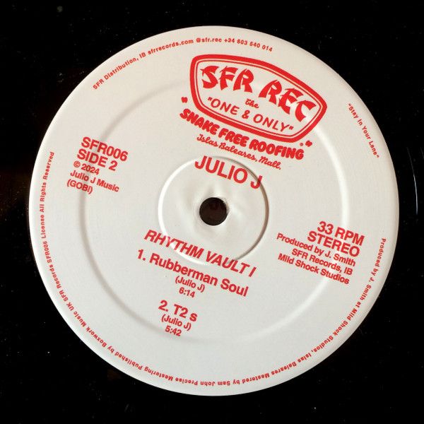 Julio J - Rhythm Vault I | Snake Free Roofing (SFR006) - 3