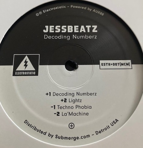 Jessbeatz - Decoding Numberz | Electrostatic (ESTK+007MCM)