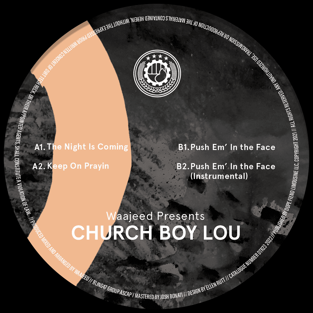 Church Boy Lou - Push Em’ In The Face EP | Dirt Tech Reck (DTR-023)