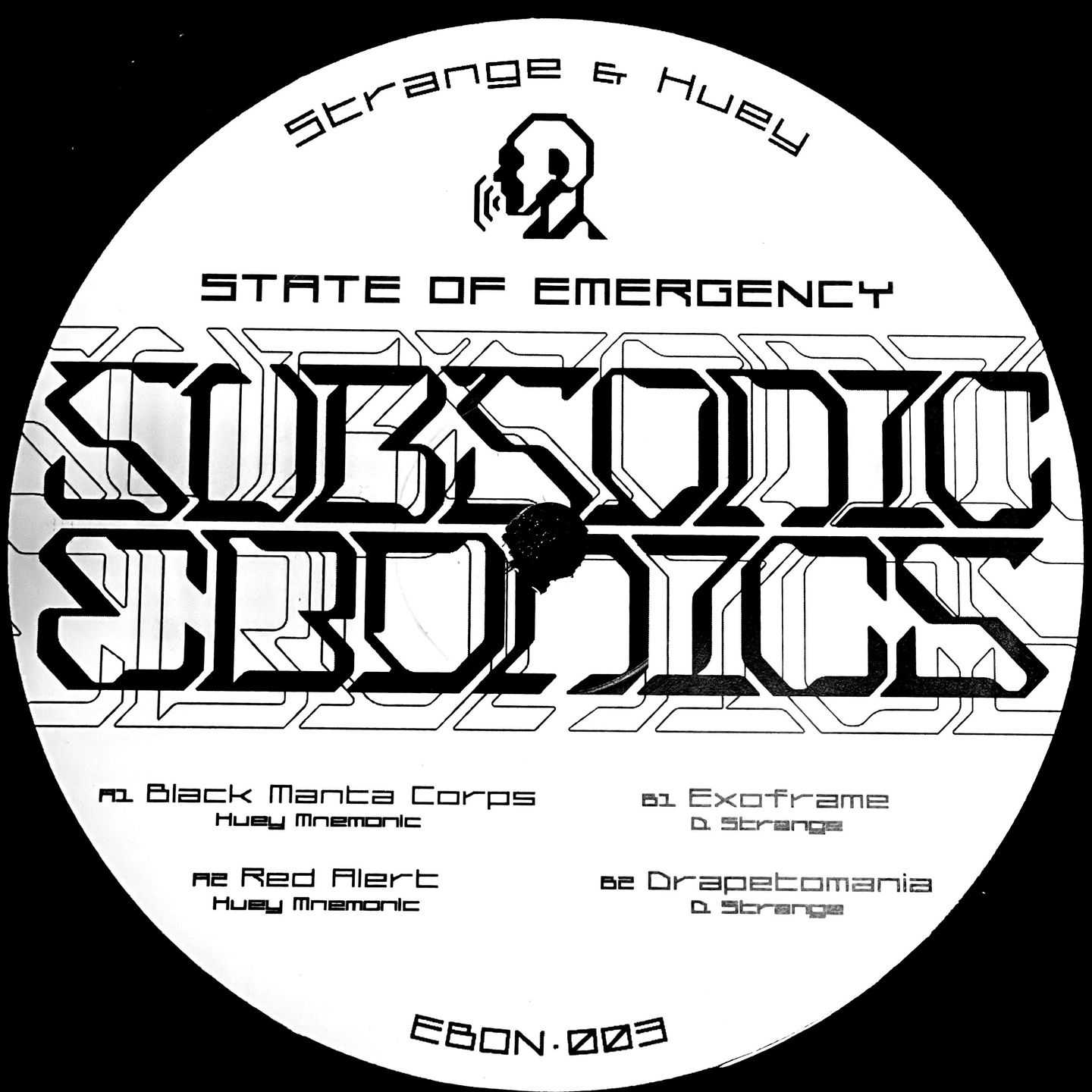Huey Mnemonic  &  D. Strange - State Of Emergency | Subsonic Ebonics (EBON003)
