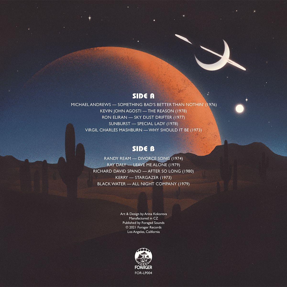 Various Artists - Sky Dust Drifter | Forager Records (FOR-LP004) - 2 Various Artists - Sky Dust Drifter | Forager Records (FOR-LP004) - 2