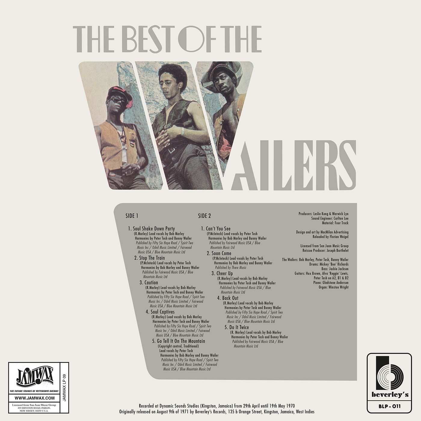 The Wailers - The Best Of | Jamwax (JAMWAXLP09) - 2 The Wailers - The Best Of | Jamwax (JAMWAXLP09) - 2