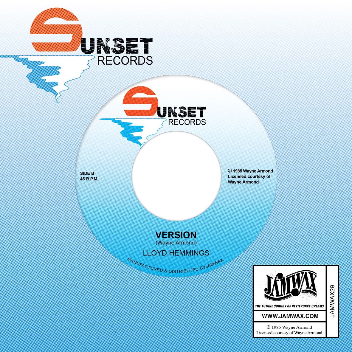 Lloyd Hemmings - Work To Do | Jamwax (JAMWAX29) - 2 Lloyd Hemmings - Work To Do | Jamwax (JAMWAX29) - 2