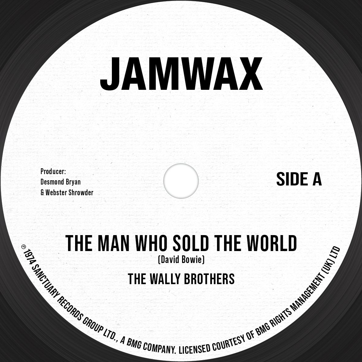 The Wally Brothers - The Man Who Sold The World | Jamwax (JAMWAX33) - main The Wally Brothers - The Man Who Sold The World | Jamwax (JAMWAX33) - main