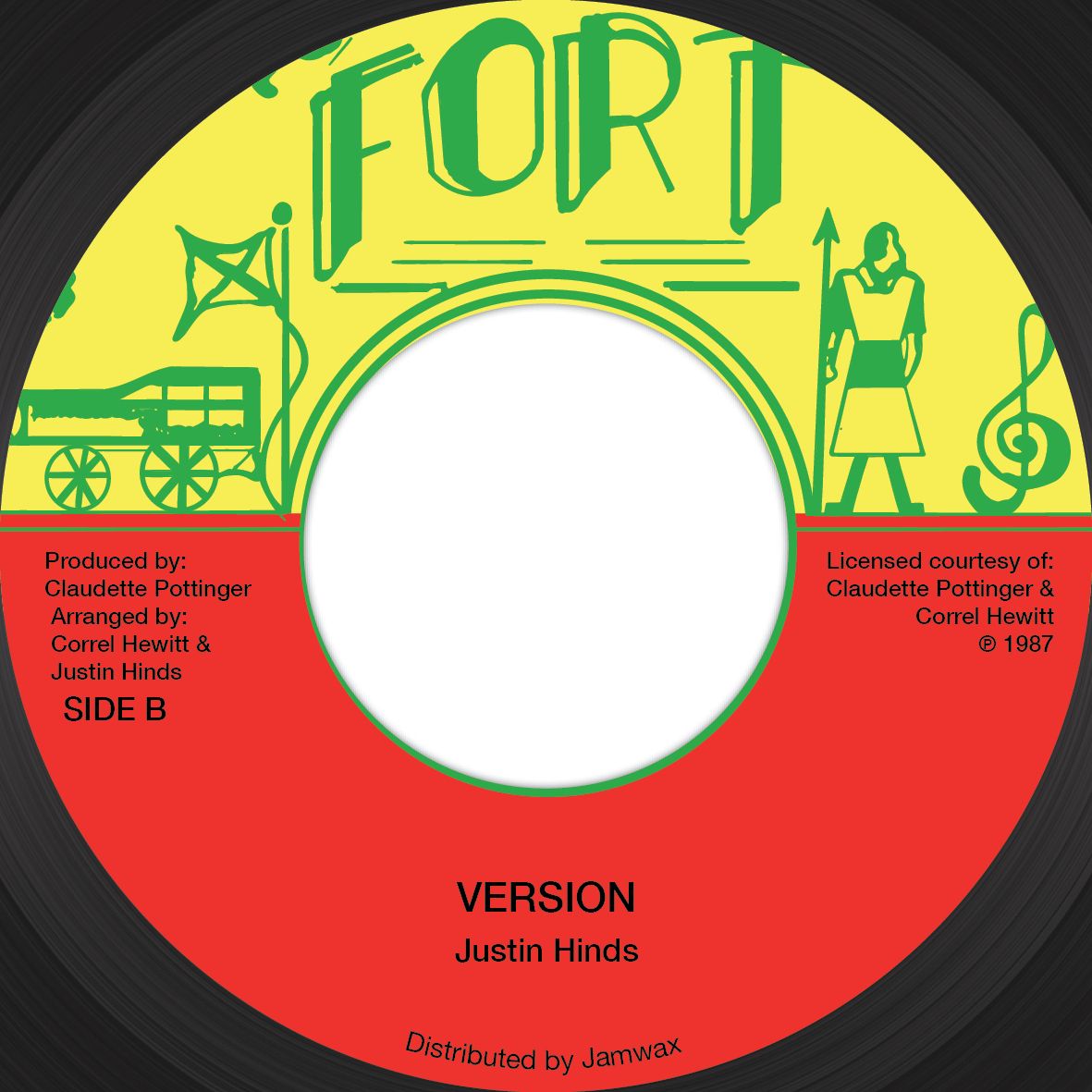 Justin Hinds - Marcus Tradition | Jamwax (JAMWAX35) - 2 Justin Hinds - Marcus Tradition | Jamwax (JAMWAX35) - 2