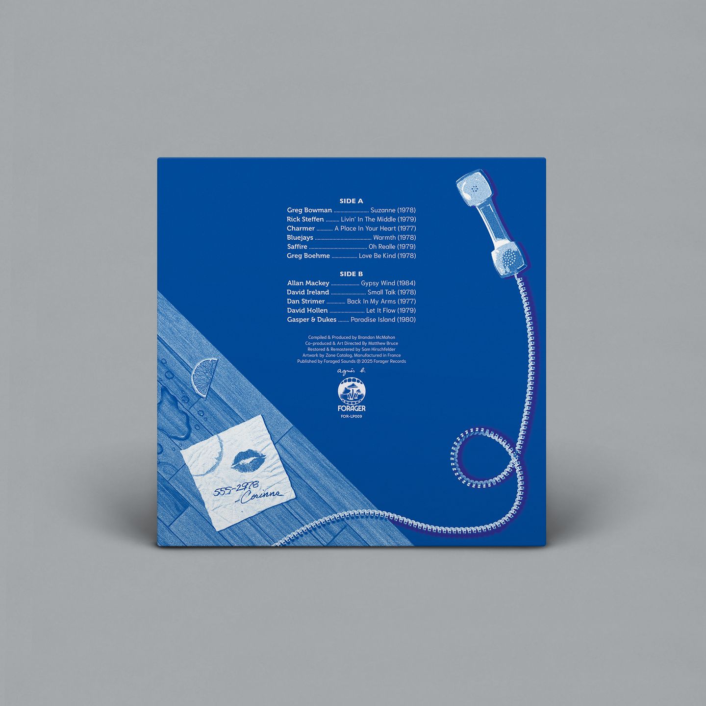 Various Artists - Small Talk | Forager Records (FORLP009) - 5