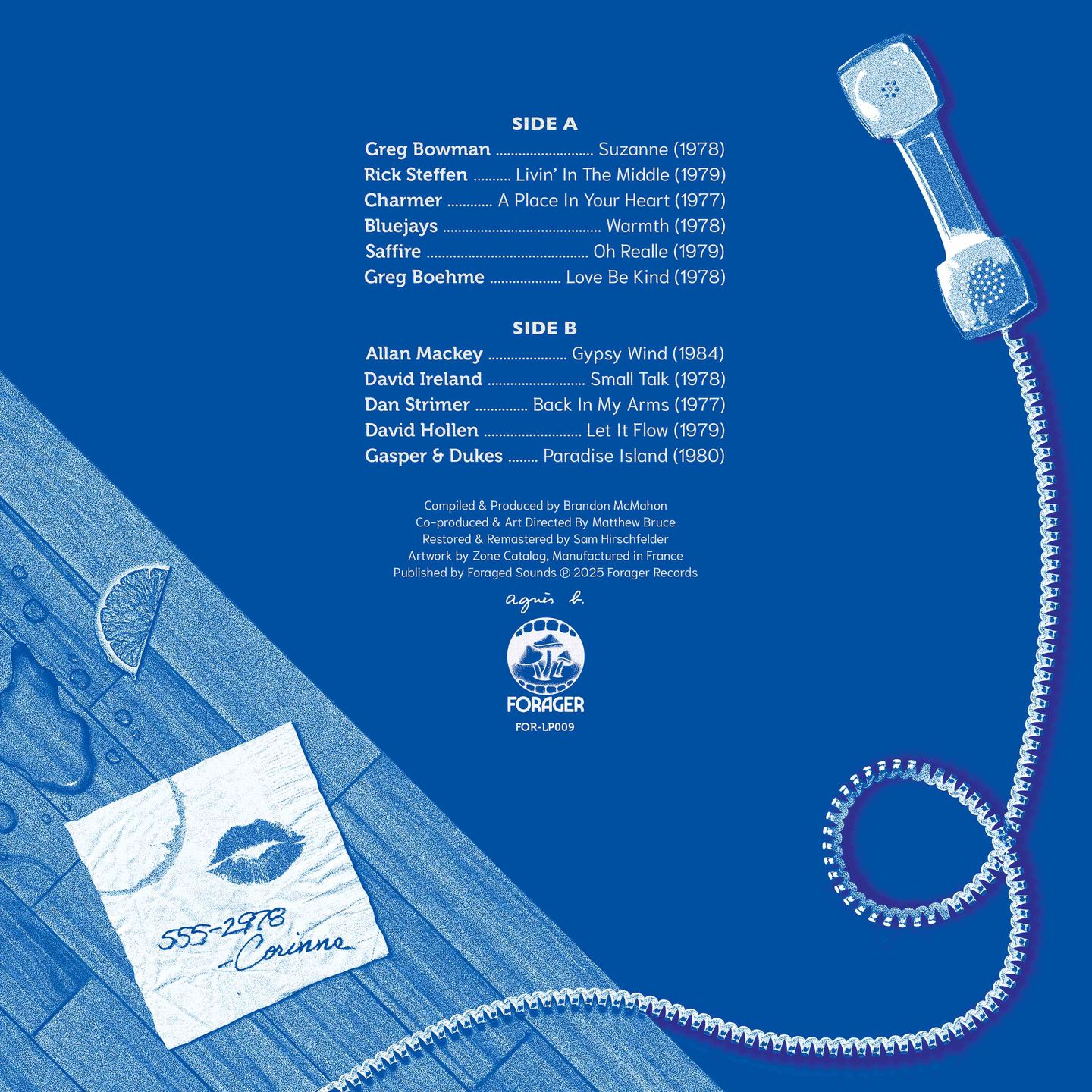 Various Artists - Small Talk | Forager Records (FORLP009) - 3