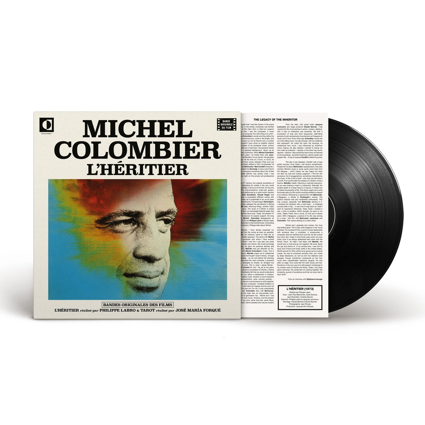 Michel Colombier - L'héritier | Transversales Disques (TRS34) - 4